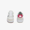 Herren-Sneaker aus Leder mit T-Clip