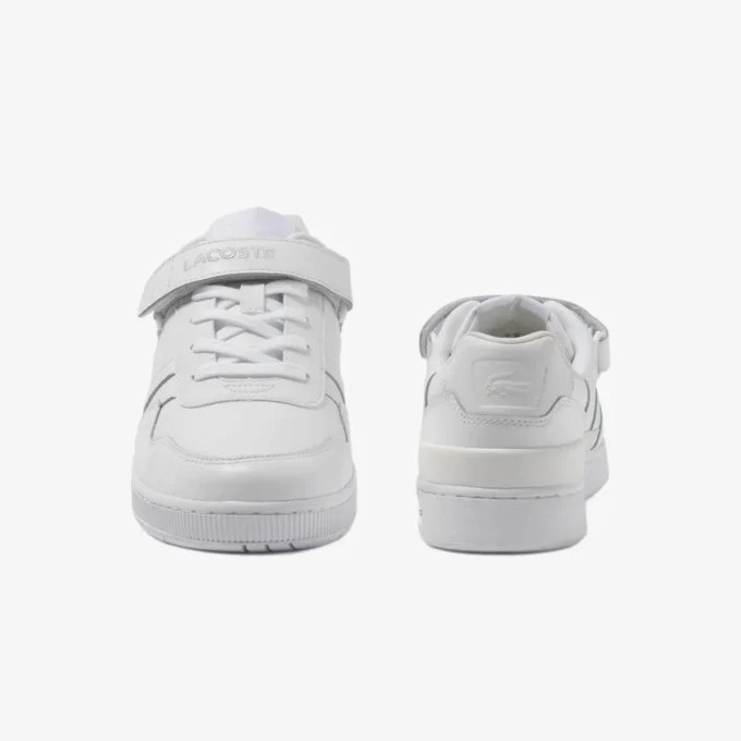 Herren-Sneaker aus Leder mit T-Clip-Klettverschluss