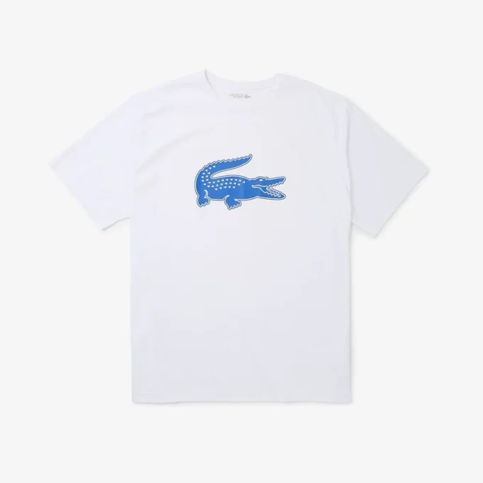 Herren Sport Big Fit atmungsaktives Logo-T-Shirt