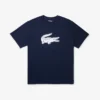 Herren Sport Big Fit atmungsaktives Logo-T-Shirt
