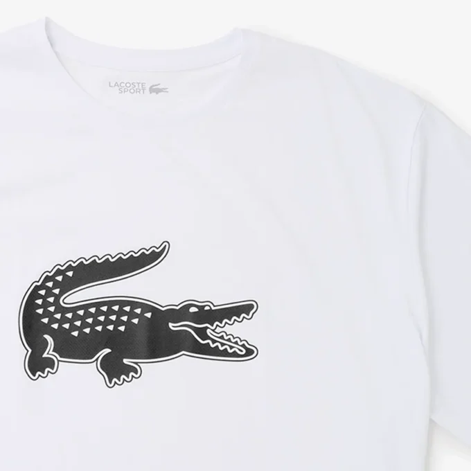 Herren Sport Big Fit atmungsaktives Logo-T-Shirt
