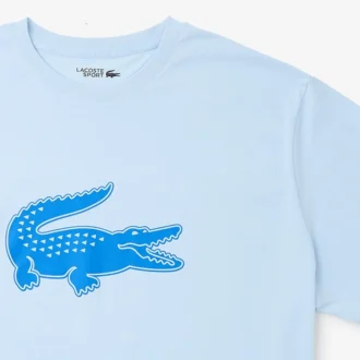 Herren-Sport-T-Shirt in großer Passform mit atmungsaktivem Logo