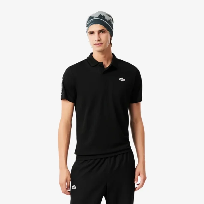 Herren-Sport-Ultra Dry-Landscape-Crocodile-Poloshirt Herren-Sport-Ultra Dry-Landscape-Crocodile-Poloshirt