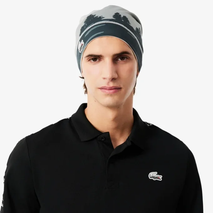 Herren-Sport-Ultra Dry-Landscape-Crocodile-Poloshirt Herren-Sport-Ultra Dry-Landscape-Crocodile-Poloshirt