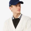 Herren-Strickjacke aus fließendem Rippstrick