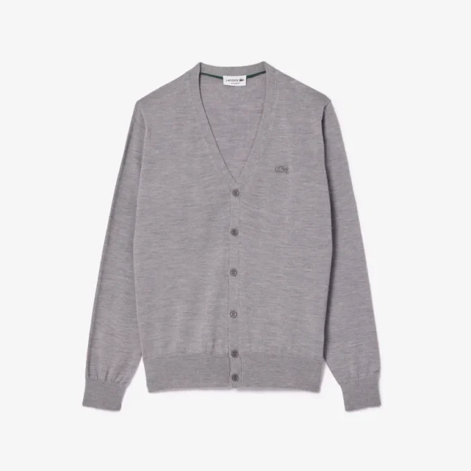 Herren-Strickjacke aus Merinowolle