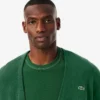 Herren-Strickjacke aus Wolle in Relaxed Fit