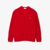Herren-Strickjacke aus Wolle in Relaxed Fit