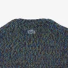 Herren-Strickpullover mit Intarsien-Krokodil