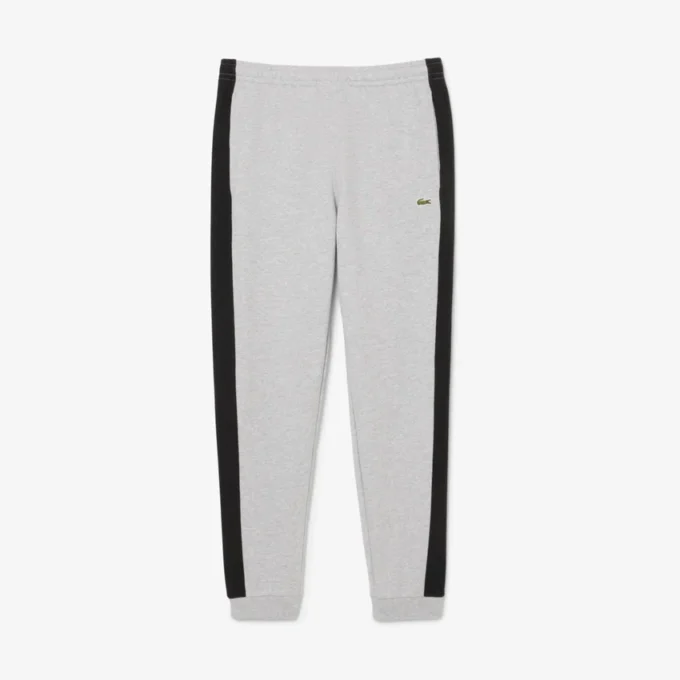 Herren-Sweathose mit konischem Schnitt und Farbblock-Design