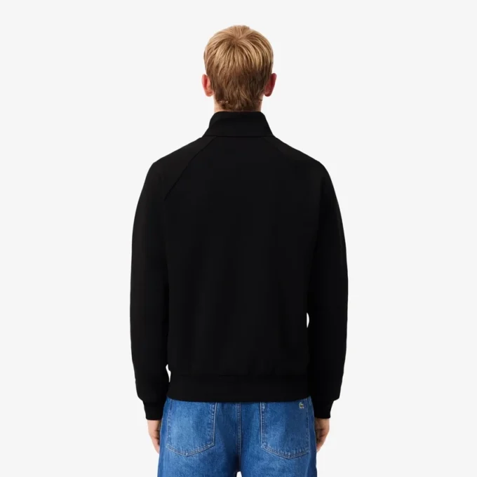 Herren-Sweatshirt aus doppelseitigem Jersey mit Reißverschluss