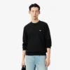 Herren-Sweatshirt aus Fleece in klassischer Passform