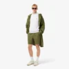 Herren-Sweatshirt aus Fleece in klassischer Passform