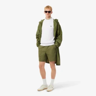 Herren-Sweatshirt aus Fleece in klassischer Passform