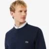 Herren-Sweatshirt aus Fleece in klassischer Passform
