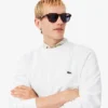 Herren-Sweatshirt aus Fleece in klassischer Passform