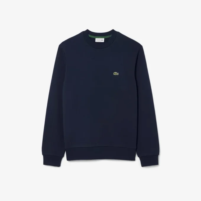 Herren-Sweatshirt aus Fleece in klassischer Passform