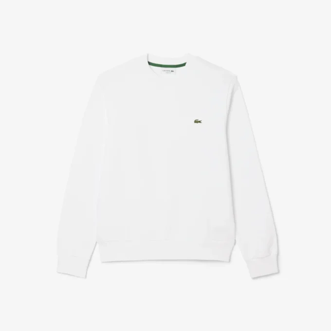 Herren-Sweatshirt aus Fleece in klassischer Passform