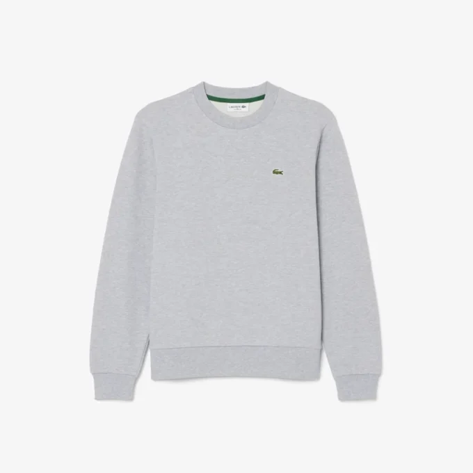 Herren-Sweatshirt aus Fleece in klassischer Passform