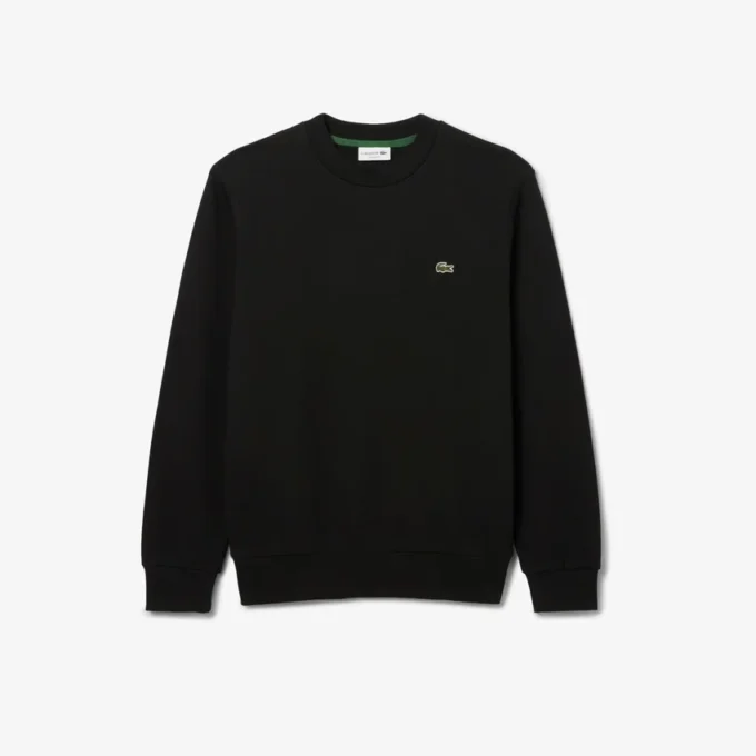 Herren-Sweatshirt aus Fleece in klassischer Passform