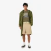 Herren-Sweatshirt aus Fleece mit gesticktem Motiv