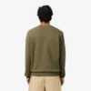 Herren-Sweatshirt aus Fleece mit gesticktem Motiv
