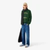 Herren-Sweatshirt aus Fleece mit Heritage-Stickerei