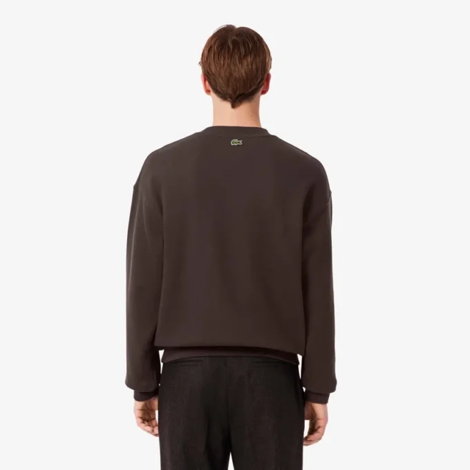 Herren-Sweatshirt aus Fleece mit Heritage-Stickerei