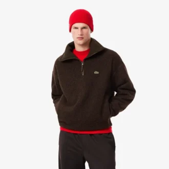 Herren-Sweatshirt aus Polarfleece mit Reißverschluss