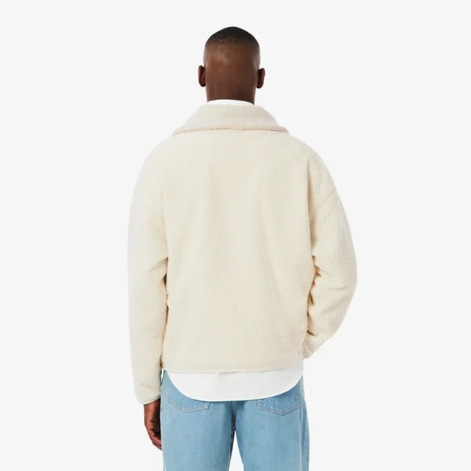 Herren-Sweatshirt aus Polarfleece mit Reißverschluss