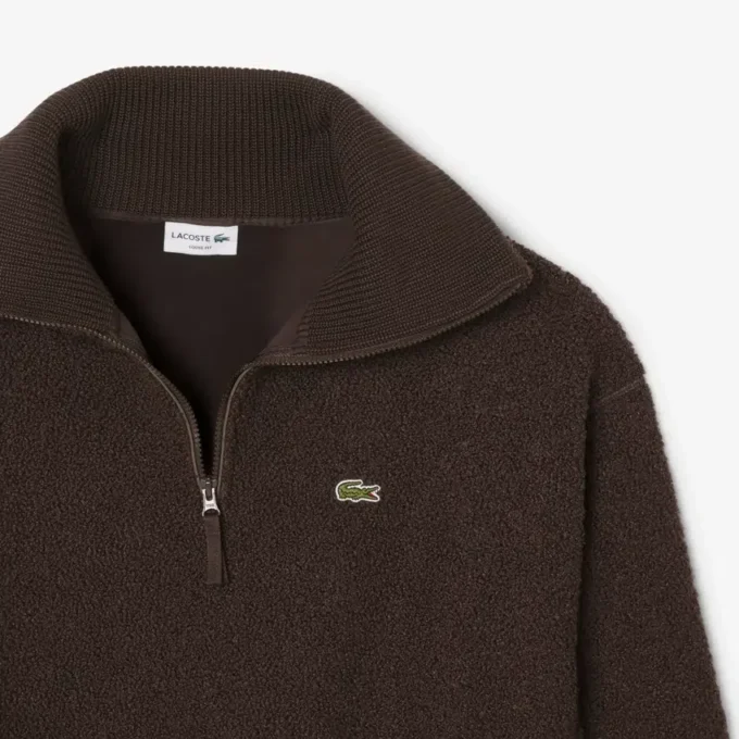 Herren-Sweatshirt aus Polarfleece mit Reißverschluss