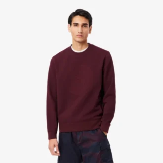 Herren-Sweatshirt mit geprägtem Logo