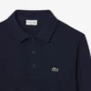 Herren-Sweatshirt mit geripptem Baumwollkragen