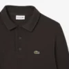 Herren-Sweatshirt mit geripptem Baumwollkragen