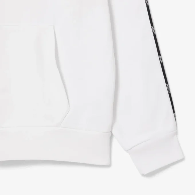 Herren-Sweatshirt mit Logo-Streifen in klassischer Passform