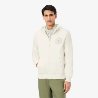 Herren-Sweatshirt mit Reißverschluss in klassischer Passform