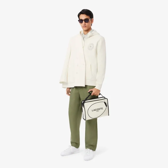 Herren-Sweatshirt mit Reißverschluss in klassischer Passform