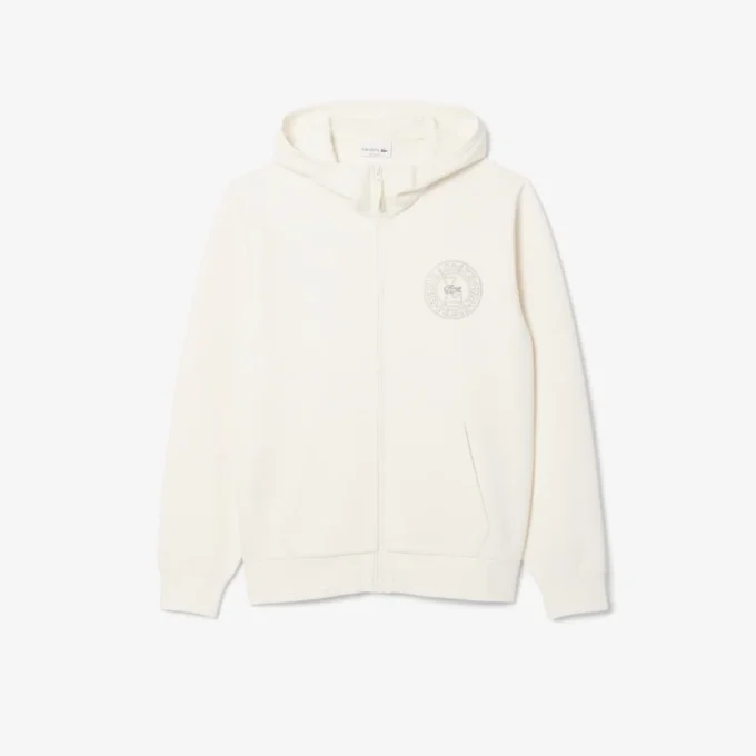 Herren-Sweatshirt mit Reißverschluss in klassischer Passform