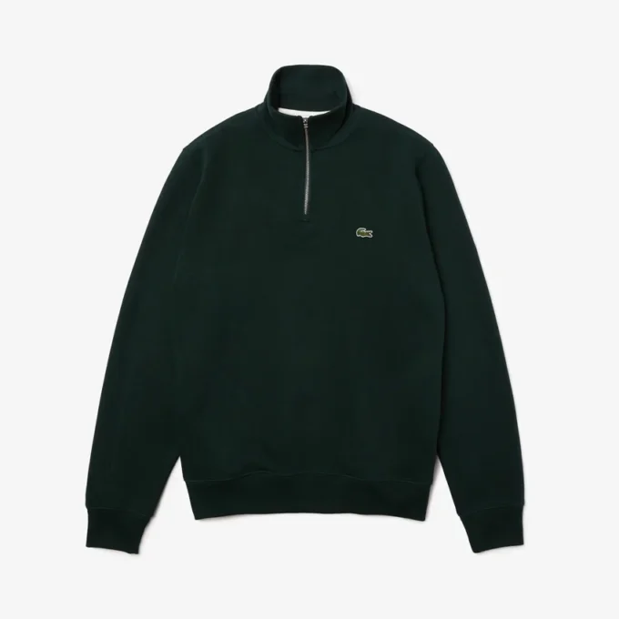 Herren-Sweatshirt mit Reißverschluss und hohem Kragen