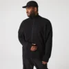 Herren-Sweatshirt mit Reißverschluss und hohem Kragen