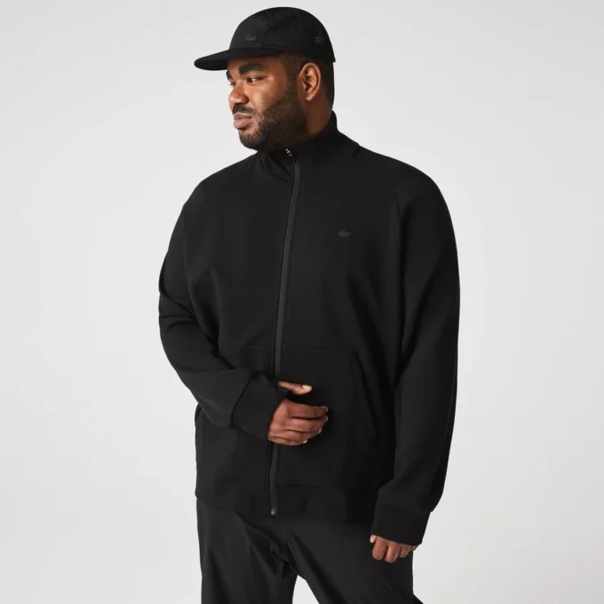 Herren-Sweatshirt mit Reißverschluss und hohem Kragen