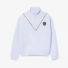 Herren-Sweatshirt mit Reißverschluss und lockerem Schnitt