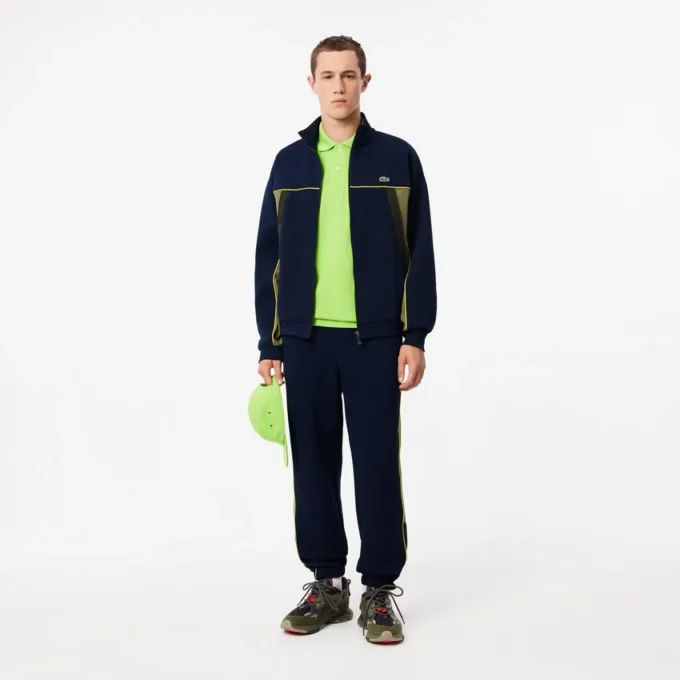 Herren-Sweatshirt mit Reißverschluss und lockerer Passform