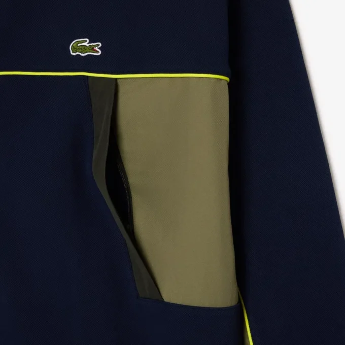 Herren-Sweatshirt mit Reißverschluss und lockerer Passform