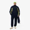 Herren-Sweatshirt mit Reißverschluss und lockerer Passform