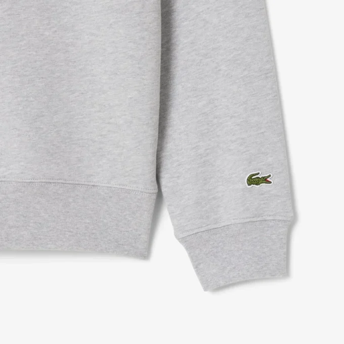 Herren-Sweatshirt mit Rundhalsausschnitt und Print in klassischer Passform
