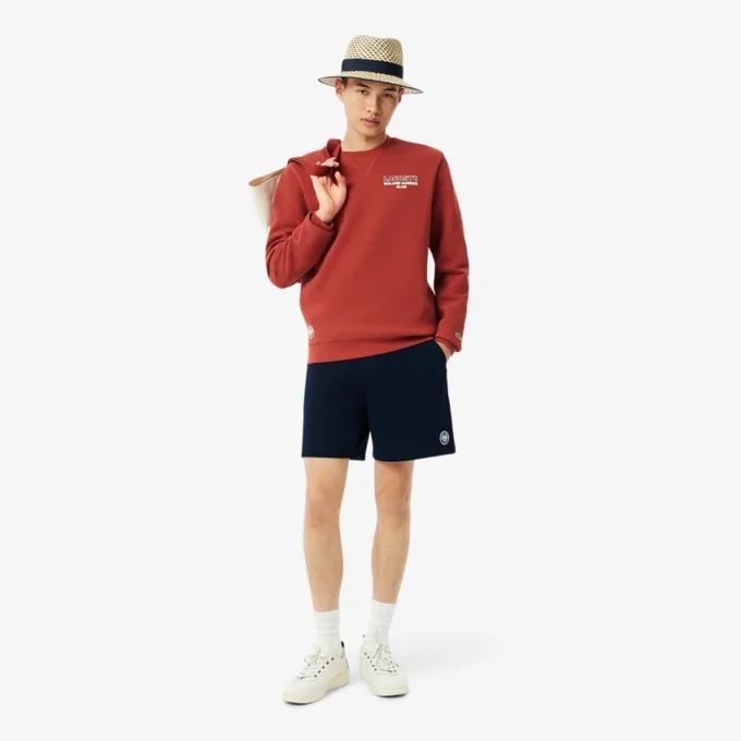 Herren-Sweatshirt „Roland Garros Edition“ aus Piqué