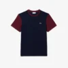Herren-T-Shirt aus Baumwolle mit Regular Fit und Farbblock-Design