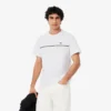 Herren-T-Shirt aus Baumwolljersey mit Logo-Einfassung