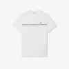 Herren-T-Shirt aus Baumwolljersey mit Logo-Einfassung